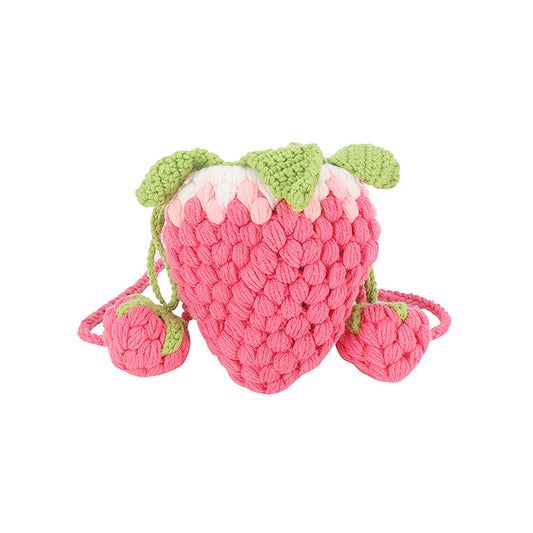 Strawberry Crochet Bag