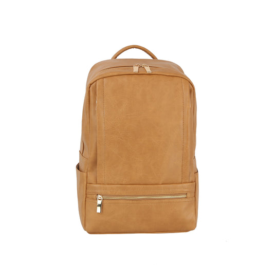 Trolley sleeve unisex backpack