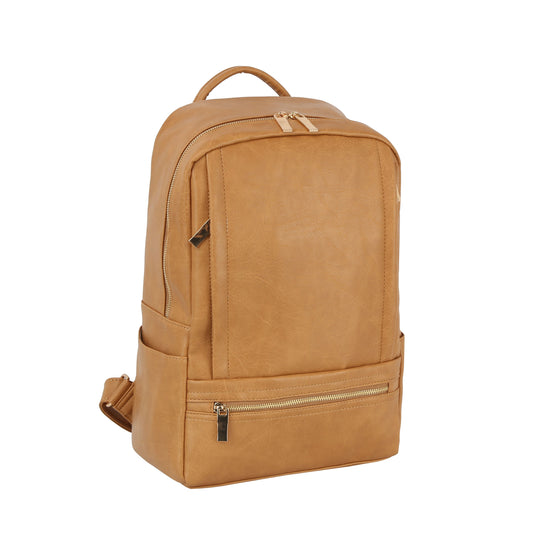Trolley sleeve unisex backpack