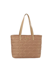 2 in 1 Quilted big tote with pouch