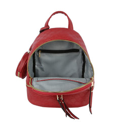 3 IN 1 HEART EMBOSSED COMPATIBLE BACKPACK