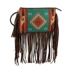 Hippie Tassel Wristlet Women Handbag purse