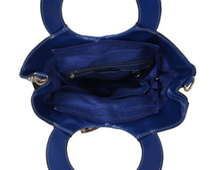 Glossy Magazine Satchel Hobo Crossbody Shoulder Bag