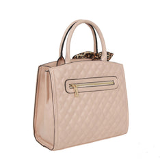 Fashion Double Compartment Quilted Satchel