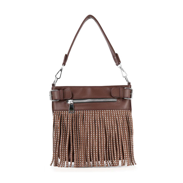 MAISON BOINT FRINGE BAG☆ Classic Fringe Convertible Crossbody – Handbag Factory