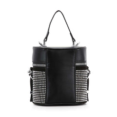 Petite Rhinestone Cylindrical Evening Bag