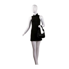Ruffled Accent Dazzling Petite Hobo Handbag