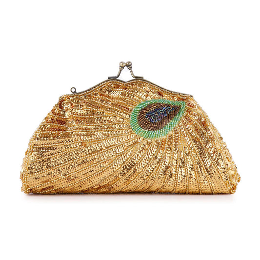 Beaded And Sequin Evening Bag