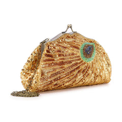 Beaded And Sequin Evening Bag