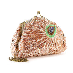 Beaded And Sequin Evening Bag