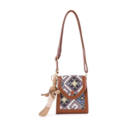 Decorative Accent Shoulder Bag