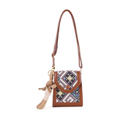 Decorative Accent Shoulder Bag