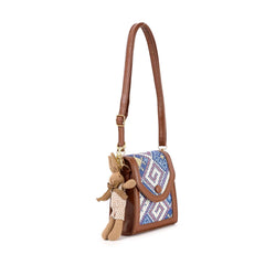 Decorative Accent Shoulder Bag