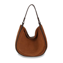 Classic Genuine Leather Hobo Handbag