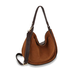 Classic Genuine Leather Hobo Handbag