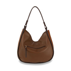 Classic Genuine Leather Hobo Handbag