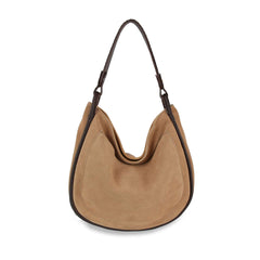 Classic Genuine Leather Hobo Handbag