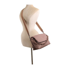 Chain Handle Shoulder Bag