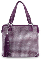 Dazzling Rhinestone Covered  Fashion Handbag