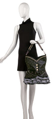 Vest Design Sparkling Hobo Handbag