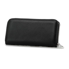 Glamorous Rhinestone Design Accordion Wallet
