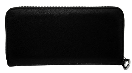 High Fashion Heels Rhinestone Accordion Wallet