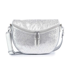 Glamorous Rhinestone Design Shoulder Bag