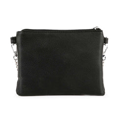 Petite Rhinestone Skull Shoulder Bag