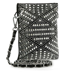 Rhinestone Covered Petite Crossbody Sling