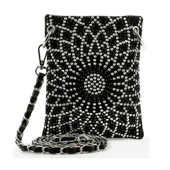 Rhinestone Design Ultra Petite Crossbody Sling