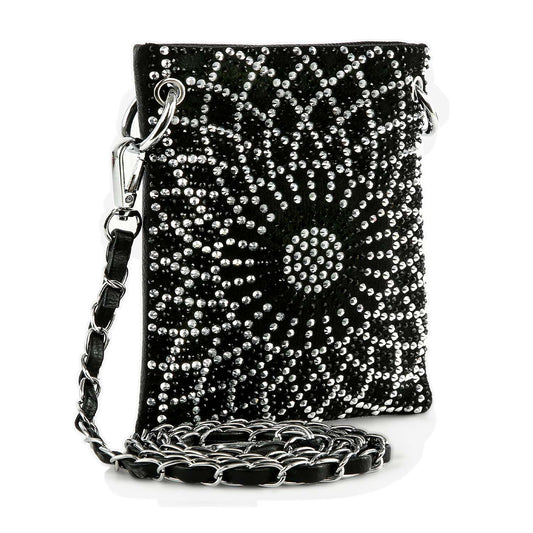 Rhinestone Design Ultra Petite Crossbody Sling