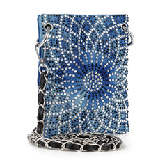 Rhinestone Design Ultra Petite Crossbody Sling