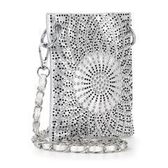 Rhinestone Design Ultra Petite Crossbody Sling