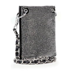 Rhinestone Bling Petite Crossbody Sling