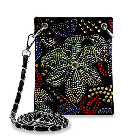 Colorful Rhinestone Petite Crossbody Sling