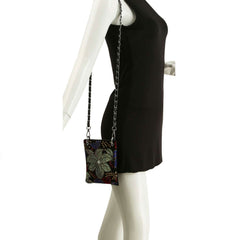 Colorful Rhinestone Petite Crossbody Sling