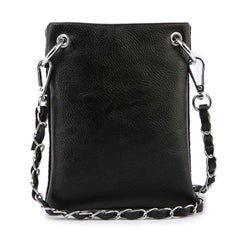 Rhinestone Spider Web Design  Petite Crossbody Sling