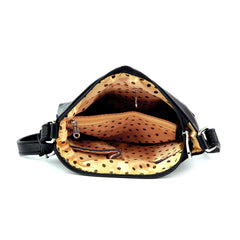 Modern Rhinestone Butterfly Patterned Crossbody Sling