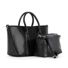 Stunning Rhinestone Covered Tote Set