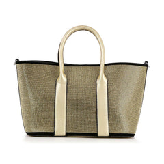 Stunning Rhinestone Covered Tote Set