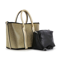 Stunning Rhinestone Covered Tote Set