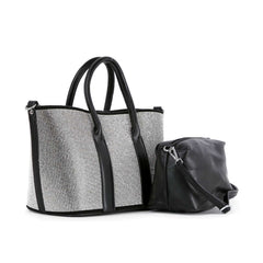 Stunning Rhinestone Covered Tote Set