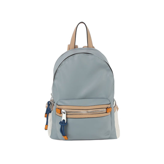 Unique colorful soft leather backpack