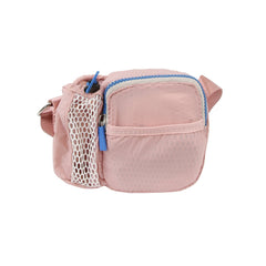 Daily summer net pocket detail nylon crossbody