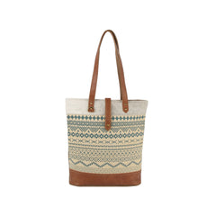 Western style printing long tote