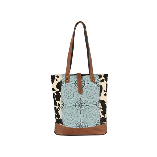 Western style printing long tote