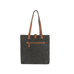 Western style printing long tote