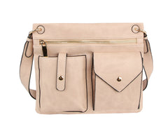 Women Hobo Shoulder Bag Multi Pocket Bag