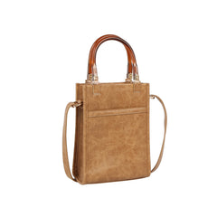 Turn-Lock Pebbled Top Handle Handbag Set
