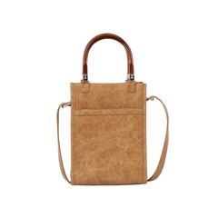 Turn-Lock Pebbled Top Handle Handbag Set
